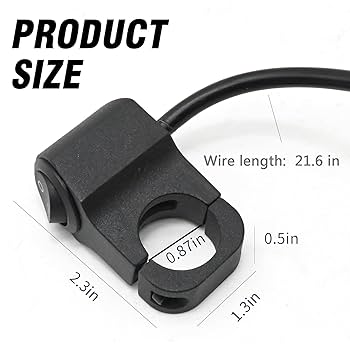 ✴︎Aki✴︎ Electric Bike Throttle Grip Electric Scooter Battery Voltage