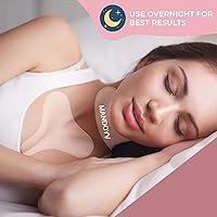 Vista 2 de MANDOYV - Almohadillas antiarrugas para el pecho, parches antiarrugas, paquete de 4, parches antiarrugas para el cuello, tratamiento de parche