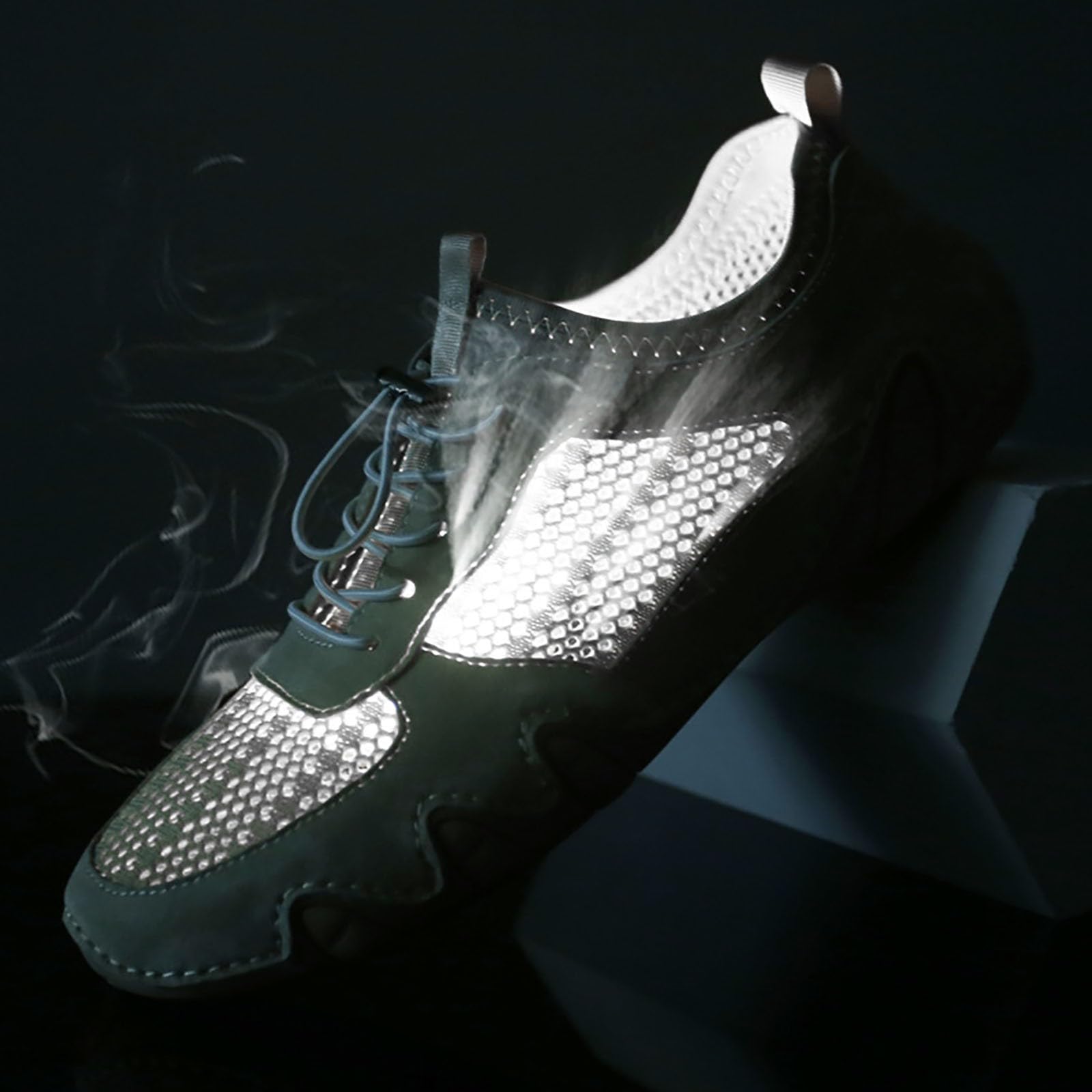 Zapatillas informales cómodas para hombres y mujeres zapatos de senderismo ligeros con cordones ajustables perfectos para el día a día viajes trajes de citas