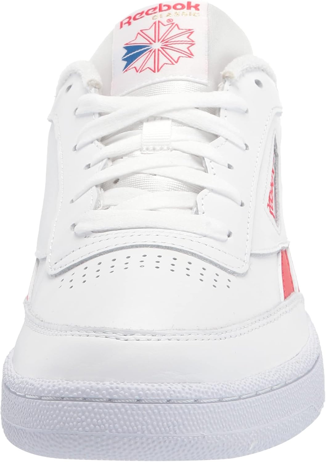 Reebok Men's Club C Revenge Sneaker, White/Vector Red, 7.5 Medium US - Image 2