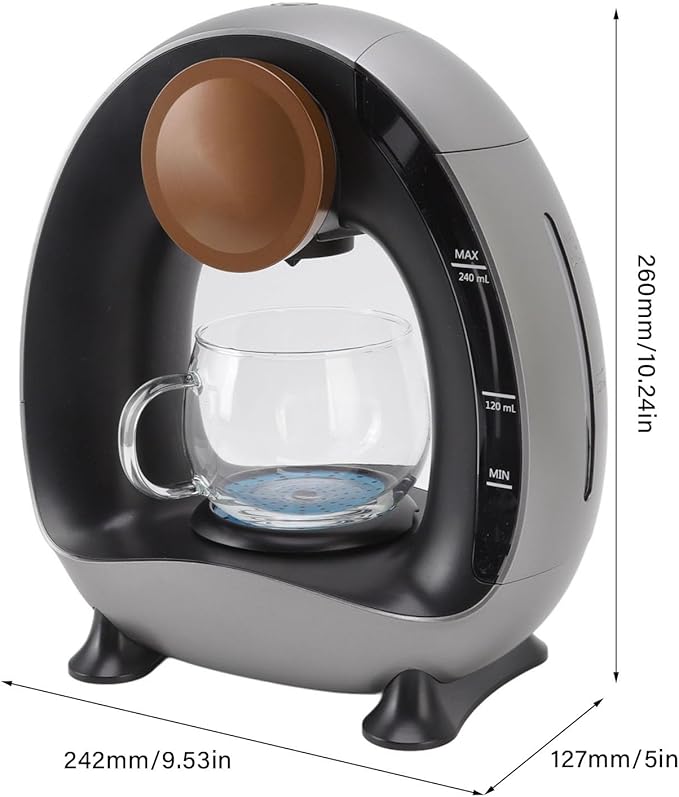 Cafetera de Goteo Portátil con Tanque de 240ml y Extracción a Temperatura Constante miniatura 2