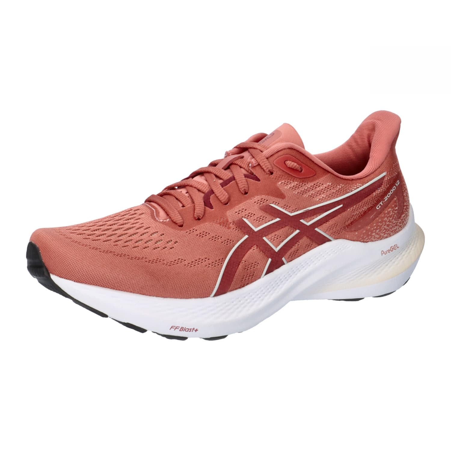 ASICS GT 2000 12 Mujer Zapatos para Correr Blanco Rosso