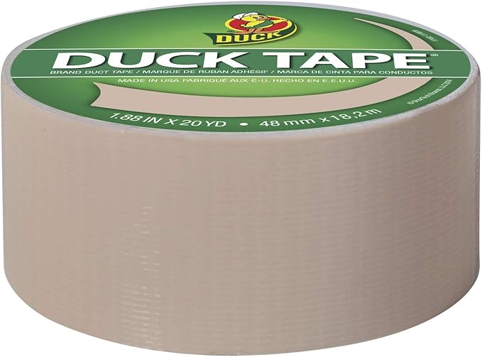 Duck Brand 283264 Color Duct Tape Beige 1 88 Inches X 20 Yards Single Roll Duck Amazon Ca Tools Home Improvement Duck Brand 283264 Color Duct Tape Beige 1 88 Inches X 20 Yards Single Roll Duck Amazon Ca Tools Home Improvement