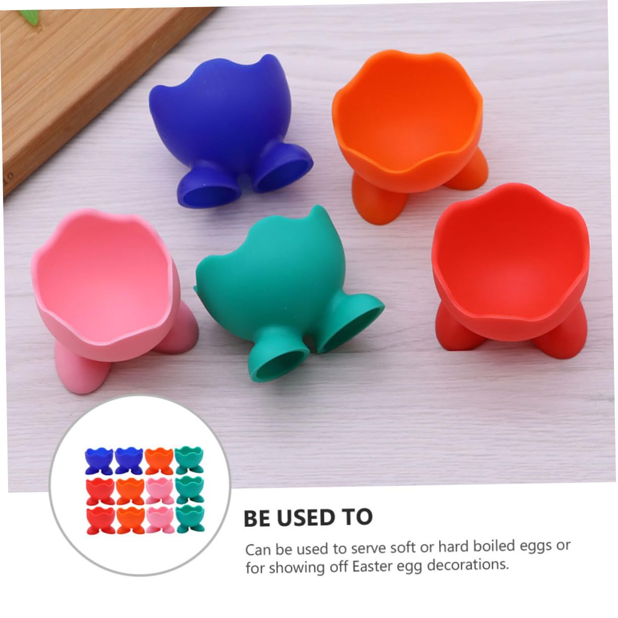 ABOOFAN 36 Pièces chaudière à Oeufs Batterie de Cuisine Tasses de Cuisson des œufs ustensiles de Cuisine antiadhésifs Porte-Oeufs de Table Support d'oeufs durs Oeuf de beauté coquetier