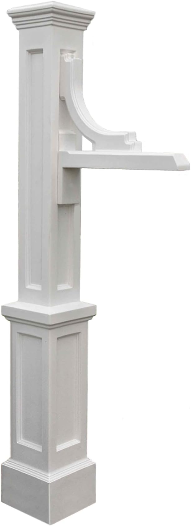 Mayne Woodhaven Address Sign Post - White - Includes Post & Address Arm ...