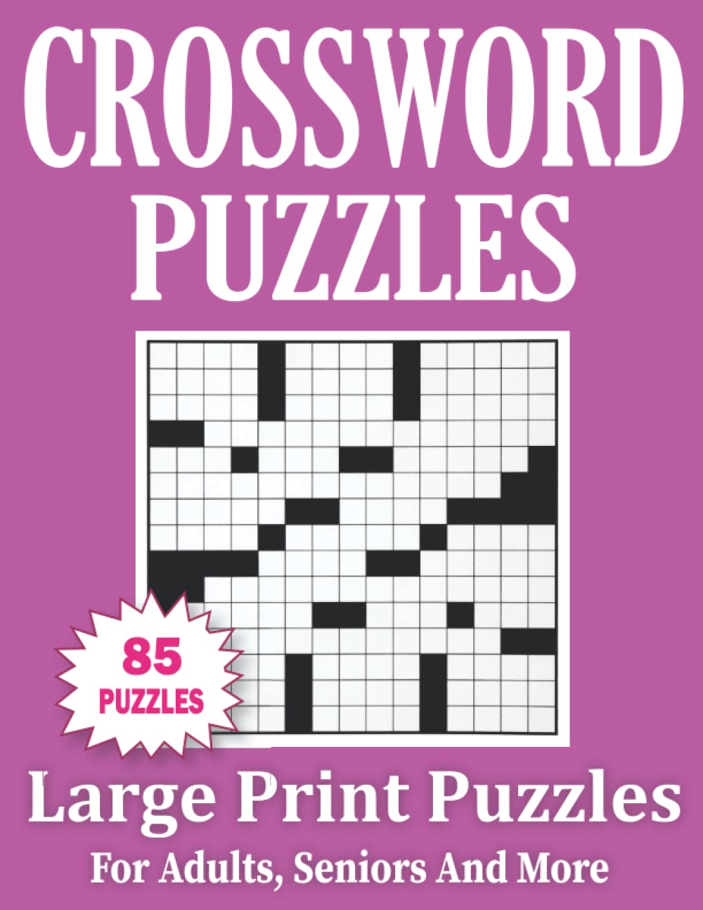 Large Print Crossword Puzzles: Crossword Book For Adults And Seniors Volume-2