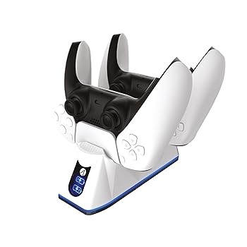 Stealth V Twin Charging Dock with Play & Charge Cable (PS5)