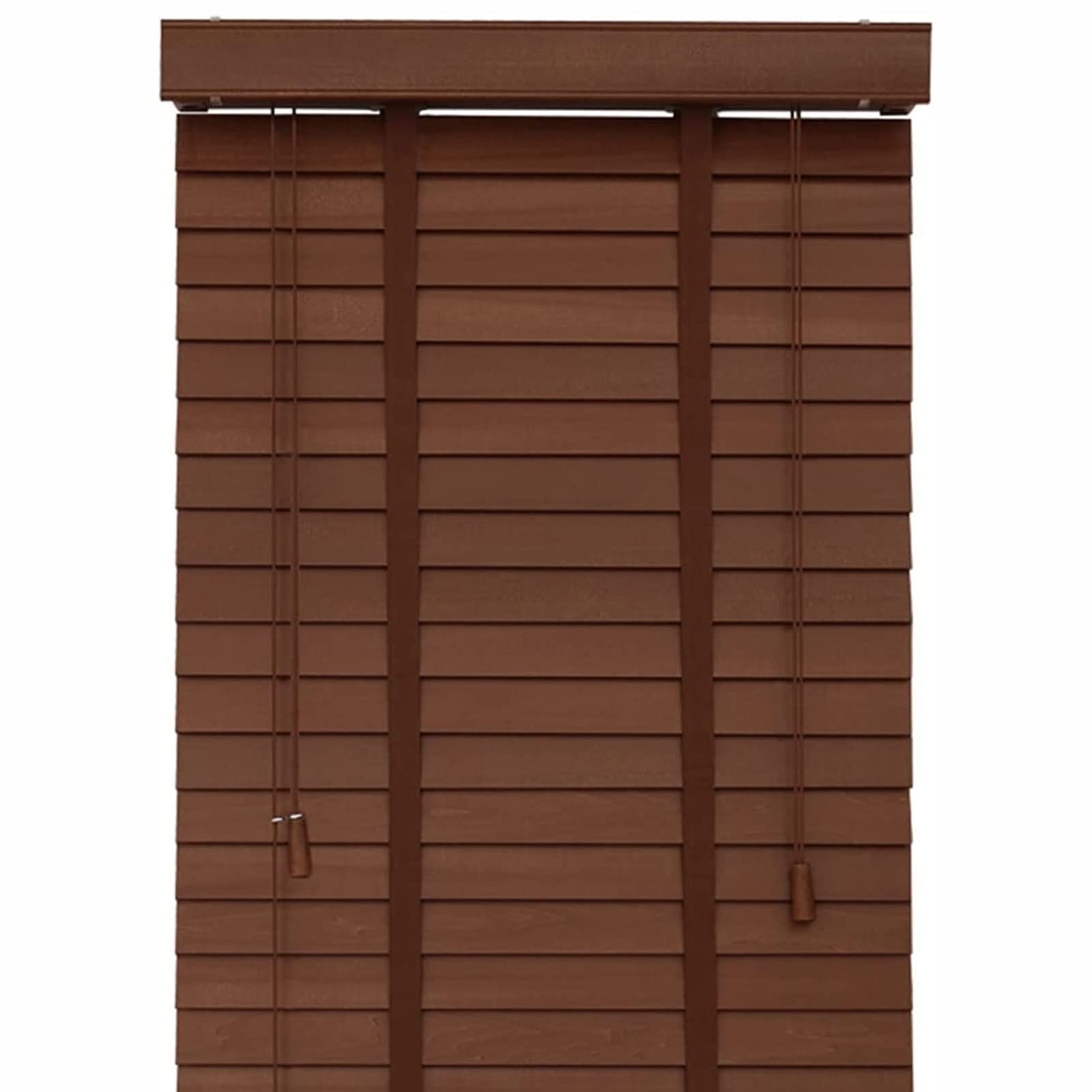 Store occultant en bois massif 45x200cm pour salon et bureau
