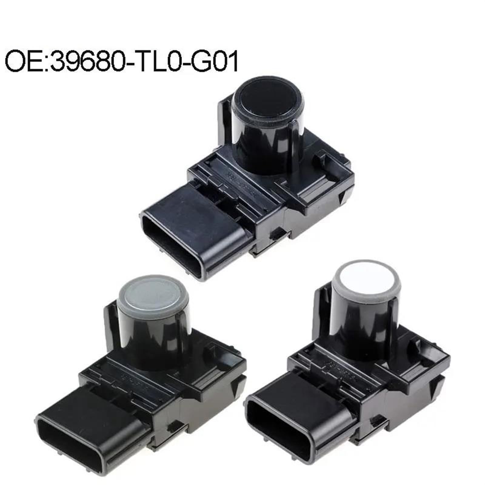 Radar Recul Capteur De Stationnement D'aide Au Stationnement pour Accord pour Insight pour Pilot pour Spirior 39680TL0G01 Buzzer Capteur Inversion (Couleur : Noir)