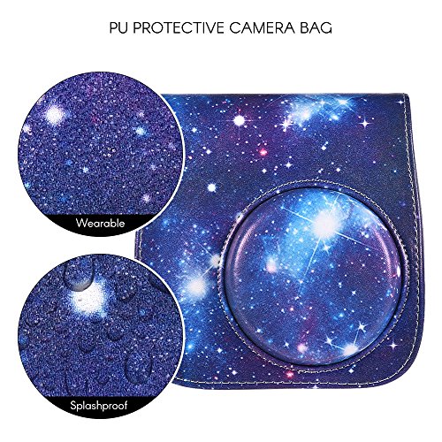 Docooler Pu Protetora Câmera Instantânea Caso Saco Bolsa Protetor Com Alça Para Fujifilm Instax Mini