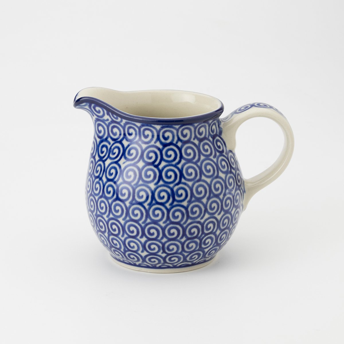 Polish Pottery 165ml Creamer Milk Jug - Doodle