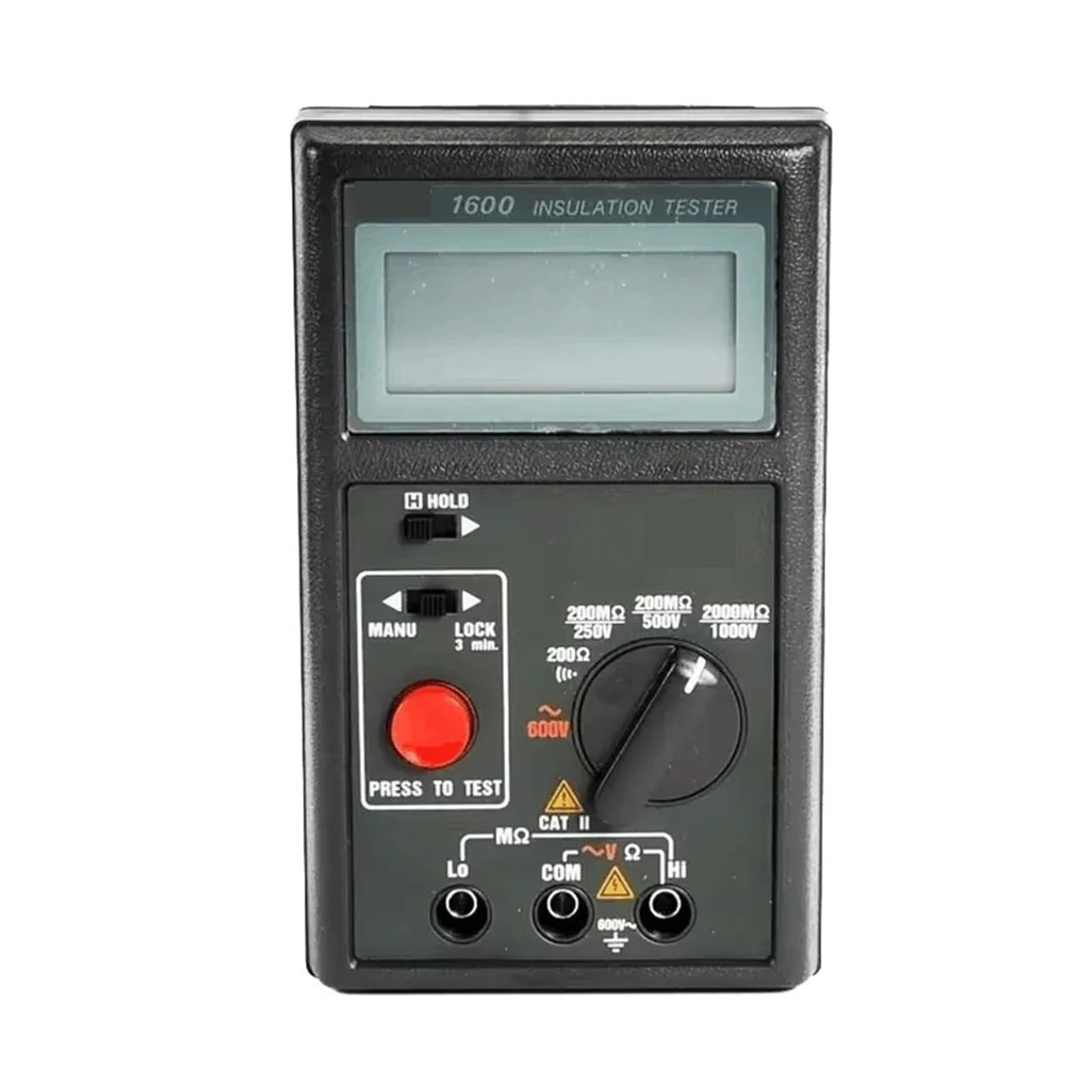 Multimetr cyfrowy, Przenośny tester izolacji TES-1600, miernik z automatycznym zerowaniem do prac remontowych i majsterkowania