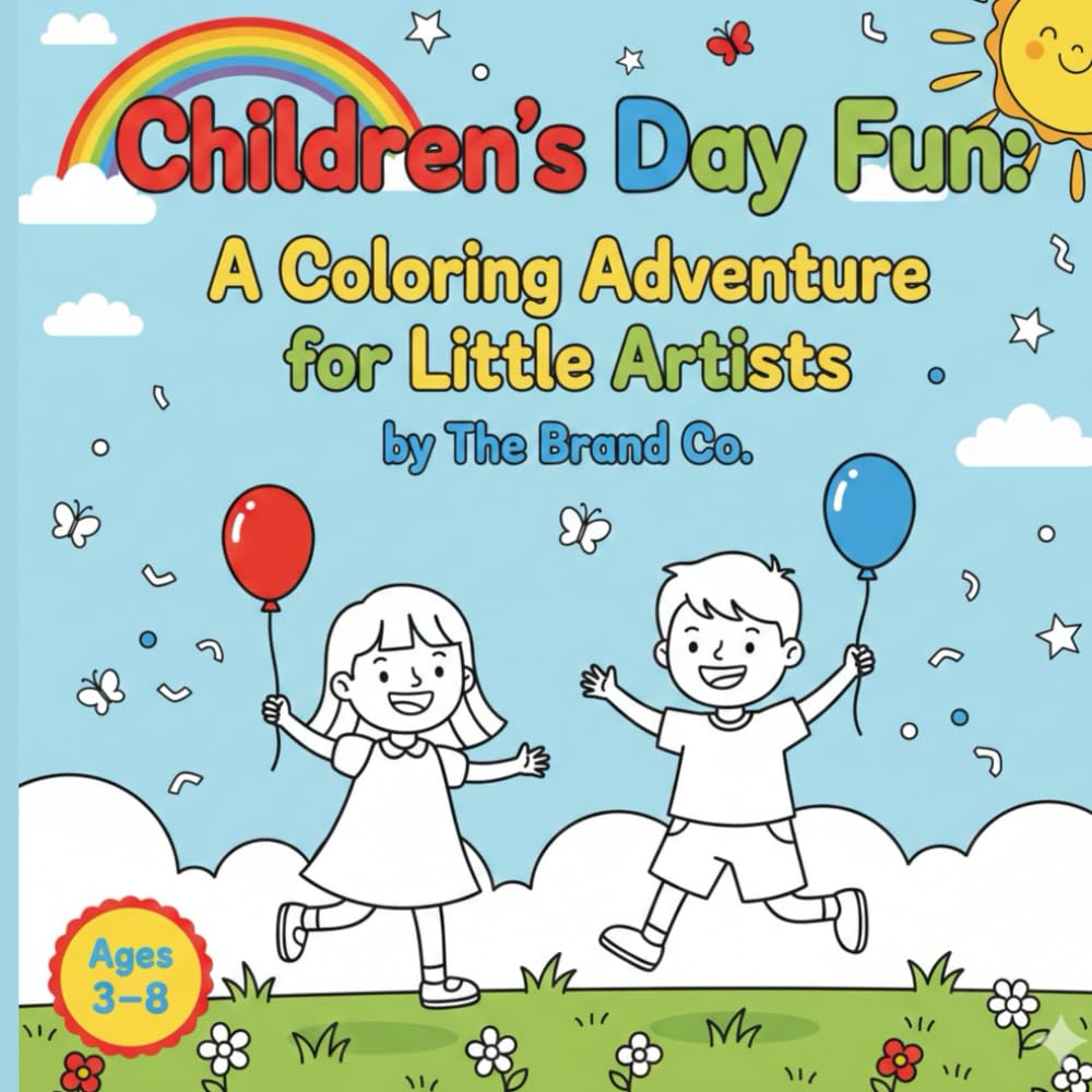 Children’s Day Fun: A Coloring Adventure for Little Artists (Fun and Festive: Little Artists)
