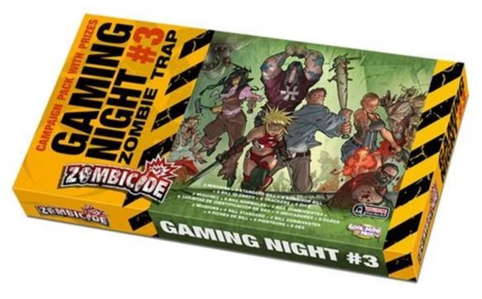 Amazon.com: Cool Mini or Not Zombicide Gaming Night Kit 3 CMON
