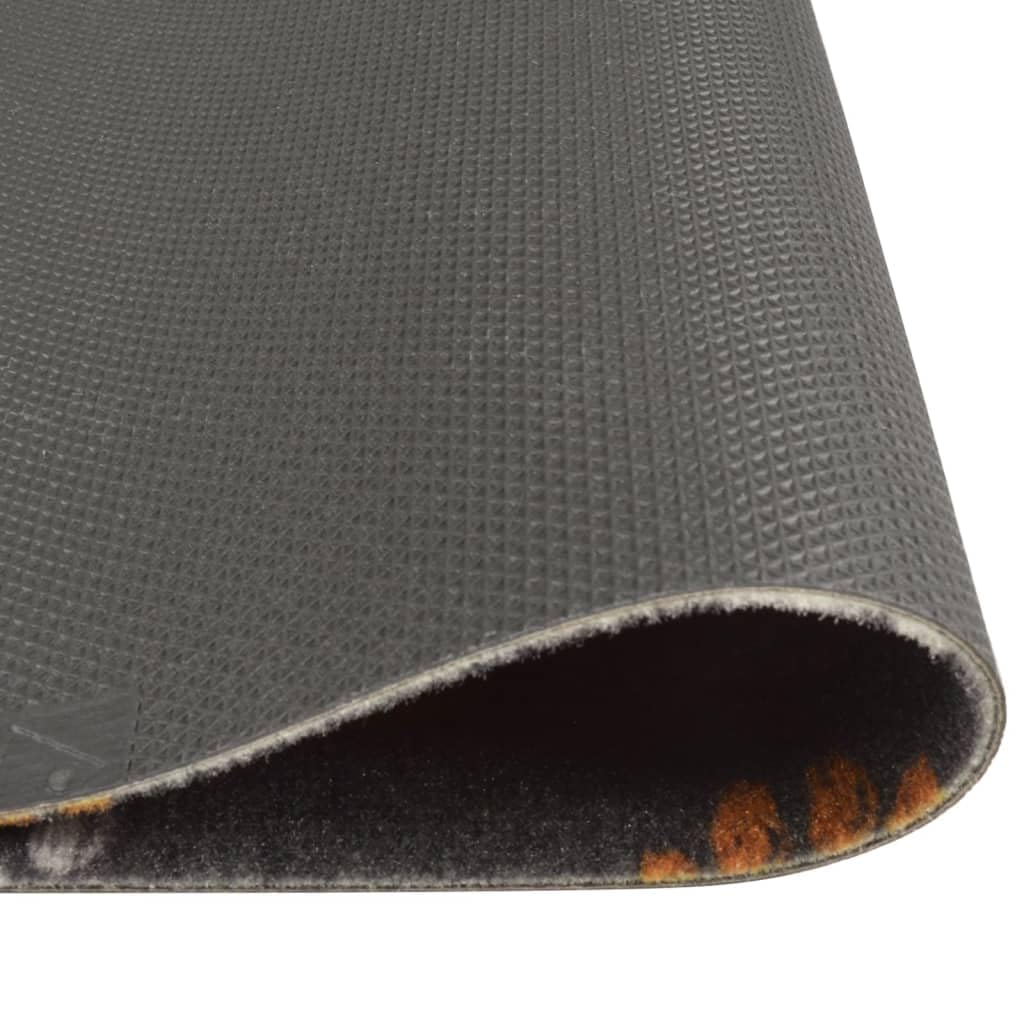 Alfombra de cocina lavable de terciopelo, 45 x 150 cm, antideslizante