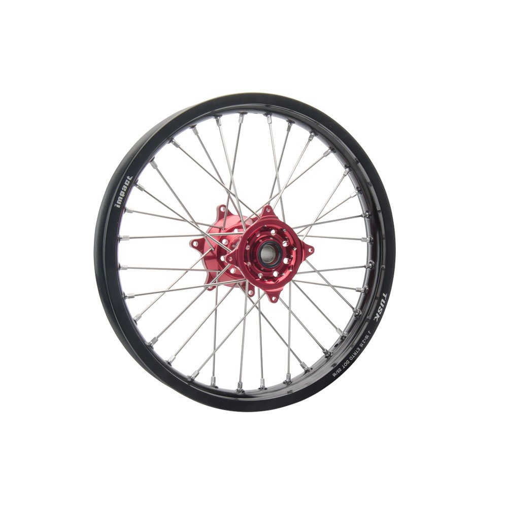 Amazon.com: Tusk Impact Complete Wheel - Rear 16 x 1.85 Black Rim