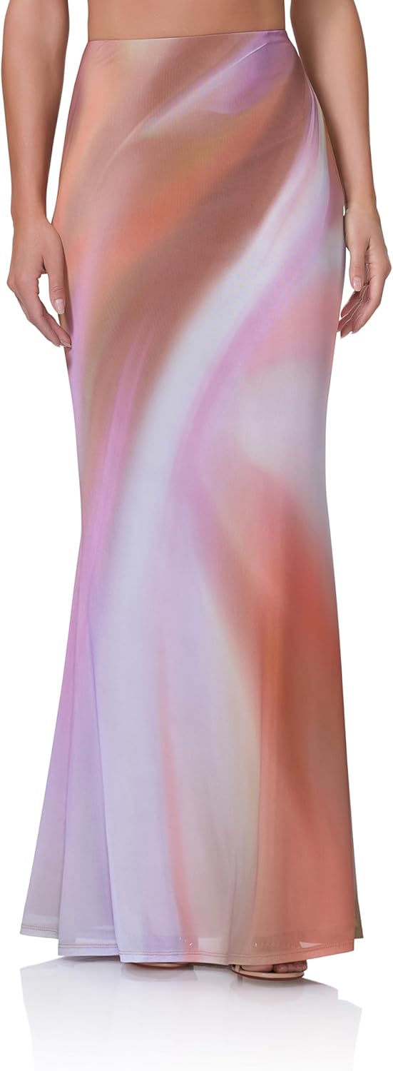 AFRM Women's Tegan High Waist Maxi Skirt