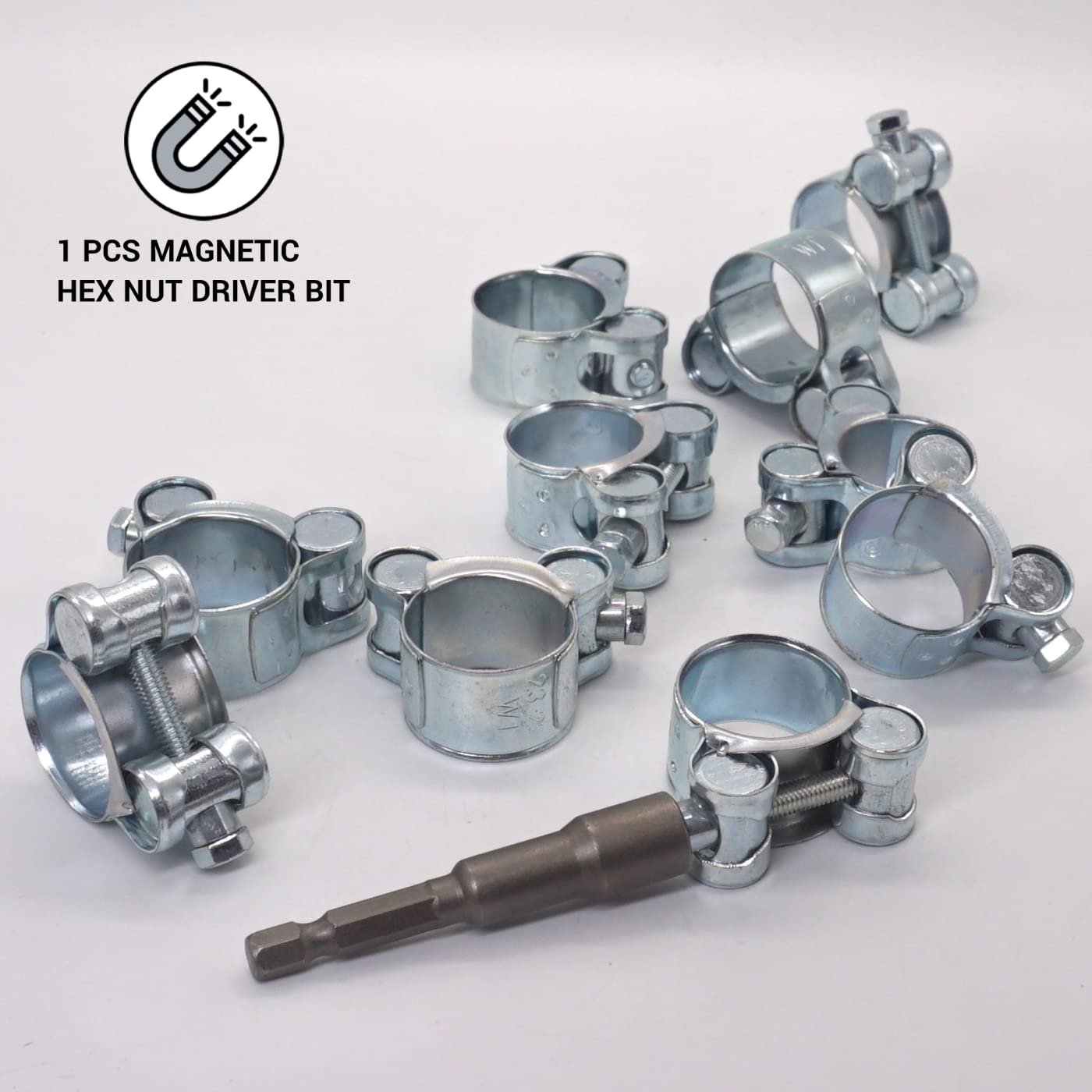 Colliers Acier Inox A2 Colliers De Serrage Cyclingcolors Pour échappement - Lot De 2 - Acier Inoxydable Haute Résistance Collier Tenon Haute Résistance