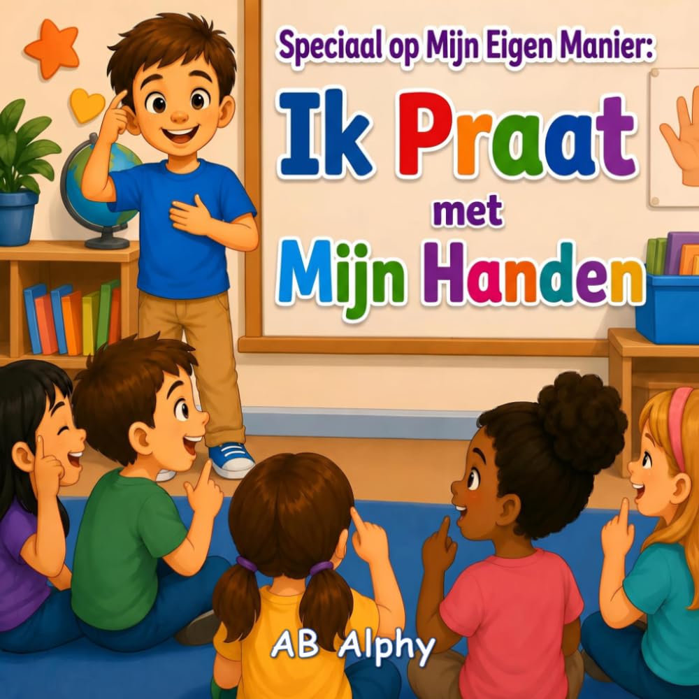 Special op Mijn Eigen Manier: Ik Praat met Mijn Handen: Een Hartverwarmend Kinderverhaal over Doofheid, Gebarentaal, Vriendschap, Zelfvertrouwen en Inclusie voor Kinderen van 4–8 Jaar