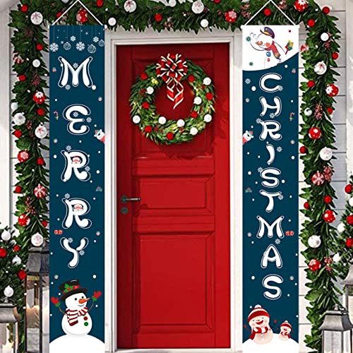 Bseical 2 Stück Weihnachten Banner Weihnachtsdeko Amerikanisch...