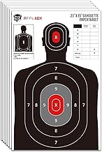 ATFLBOX Silhouette Paper Target for The Range, 23X35 inch Target Paper for Indoor and Outdoor Use, Suitable for Handguns, Pistols, Rifles, Airguns, Pellet Gun, BB Guns