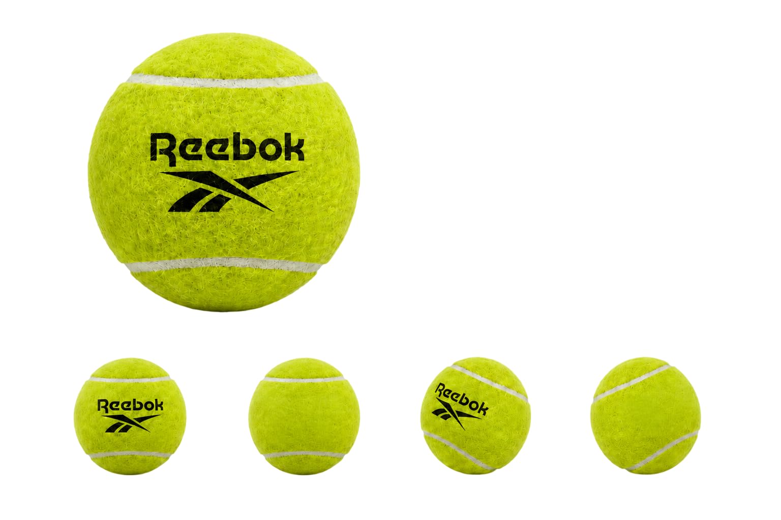 Reebok Cricket Tennis Ball, Green, 120 Grams, Pressureless Technology, High Bounce, Pack of 3-picture-12