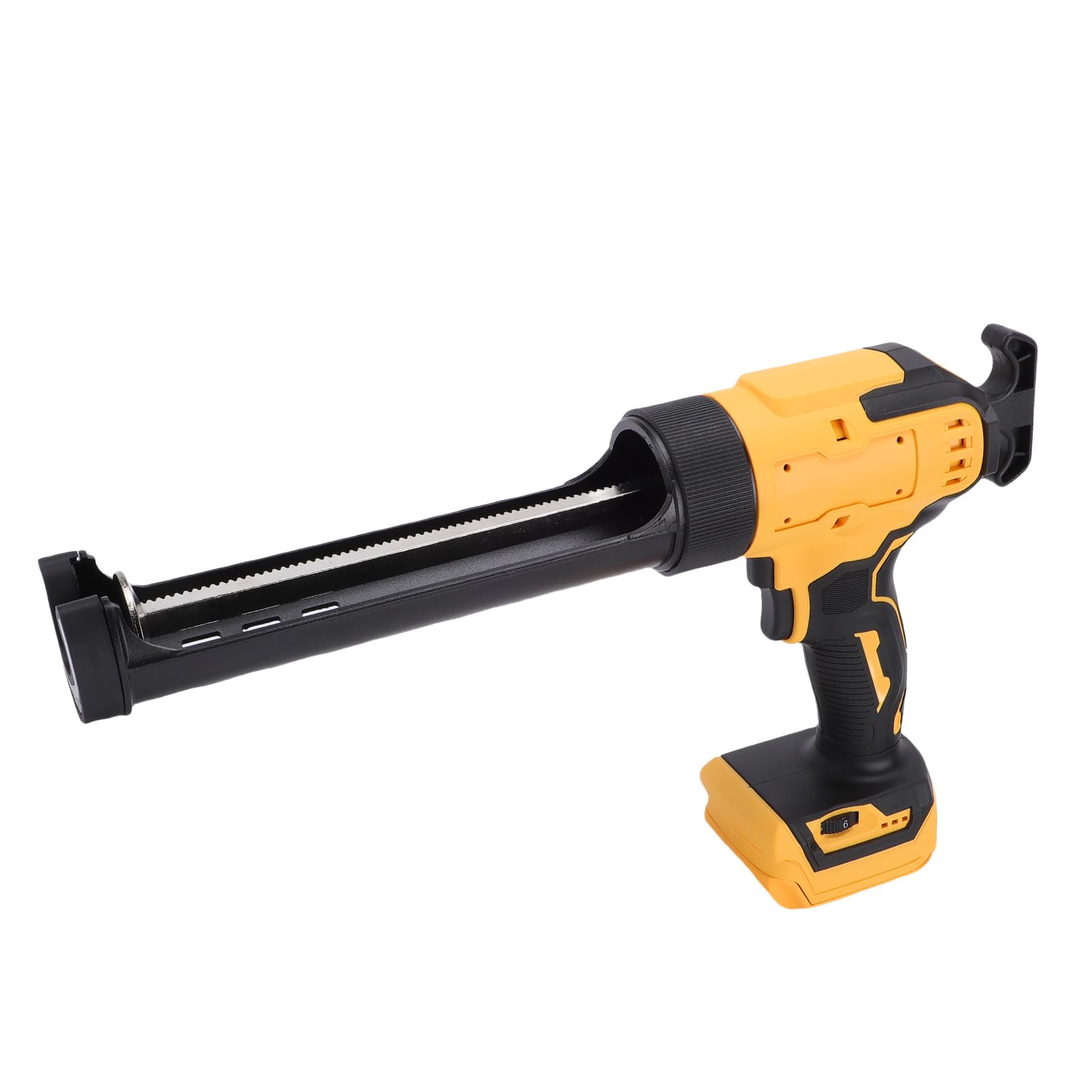 AUNMAS Elektryczny Pistolet do Uszczelniania, Bezprzewodowy Pistolet do Uszczelniania ABS z 6-biegowym Wyświetlaczem Cyfrowym LED Światło 250 Kg Ciśnienie Okien Wypełnianie ścian Naprawa Domowa dla