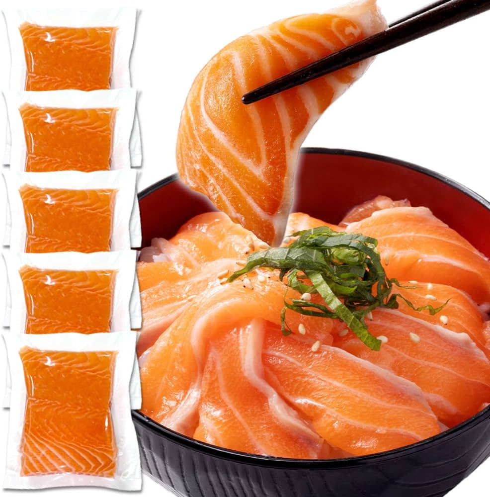 Amazon.co.jp: アトランティックサーモン 空飛ぶ サーモン 1kg 小分け