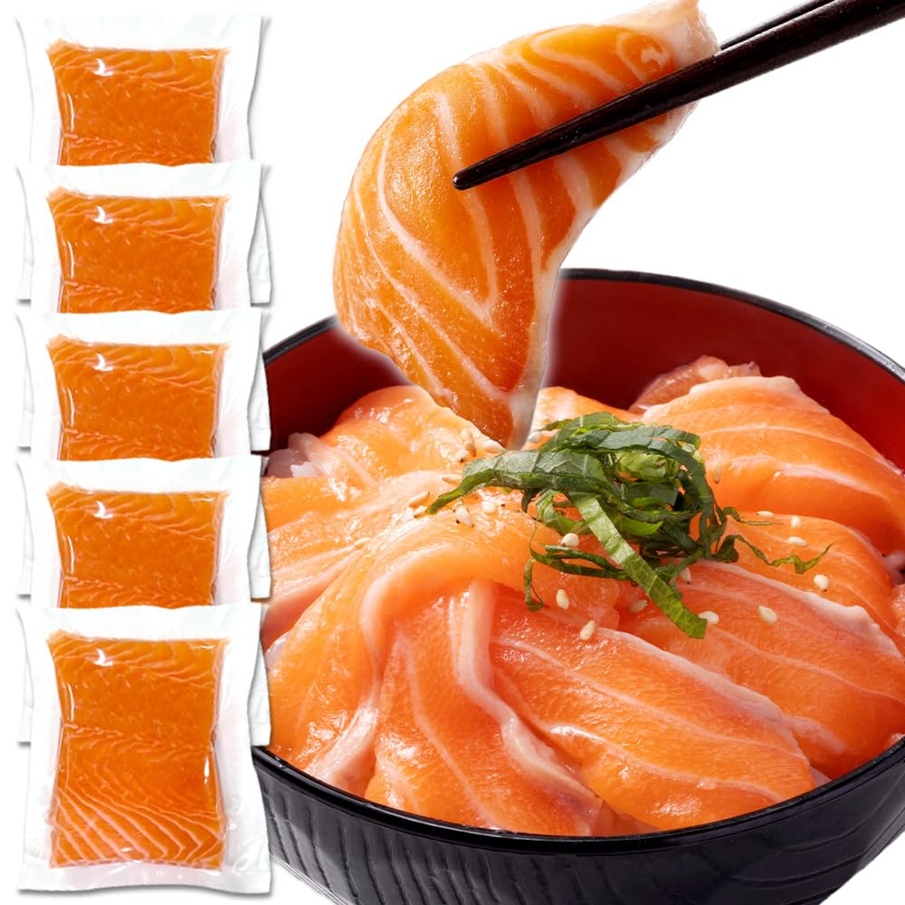 Amazon.co.jp: アトランティックサーモン 空飛ぶ サーモン 1kg 小分け