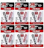 J-B Weld 8265S Original Steel Reinforced Epoxy Twin Pack - 2 oz (Pack of 6)