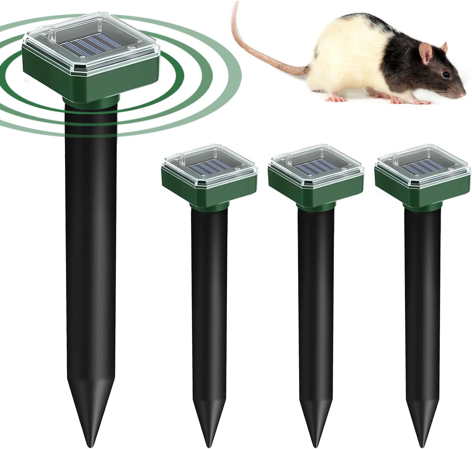 💐50% DE RÉDUCTION ! Répulsif Solaire Étanche à Vis contre les Taupes – Zéro Pile, Zéro Produit Chimique, Écologique 🌿🔁【Offre Limitée】