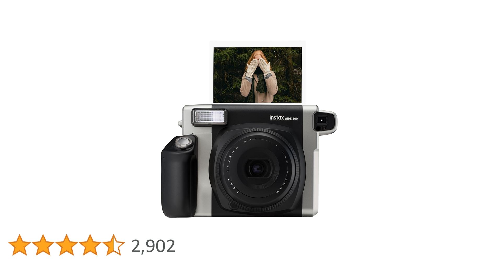 Amazon | Fujifilm Instax Wide 300 Instant Film Camera (Black