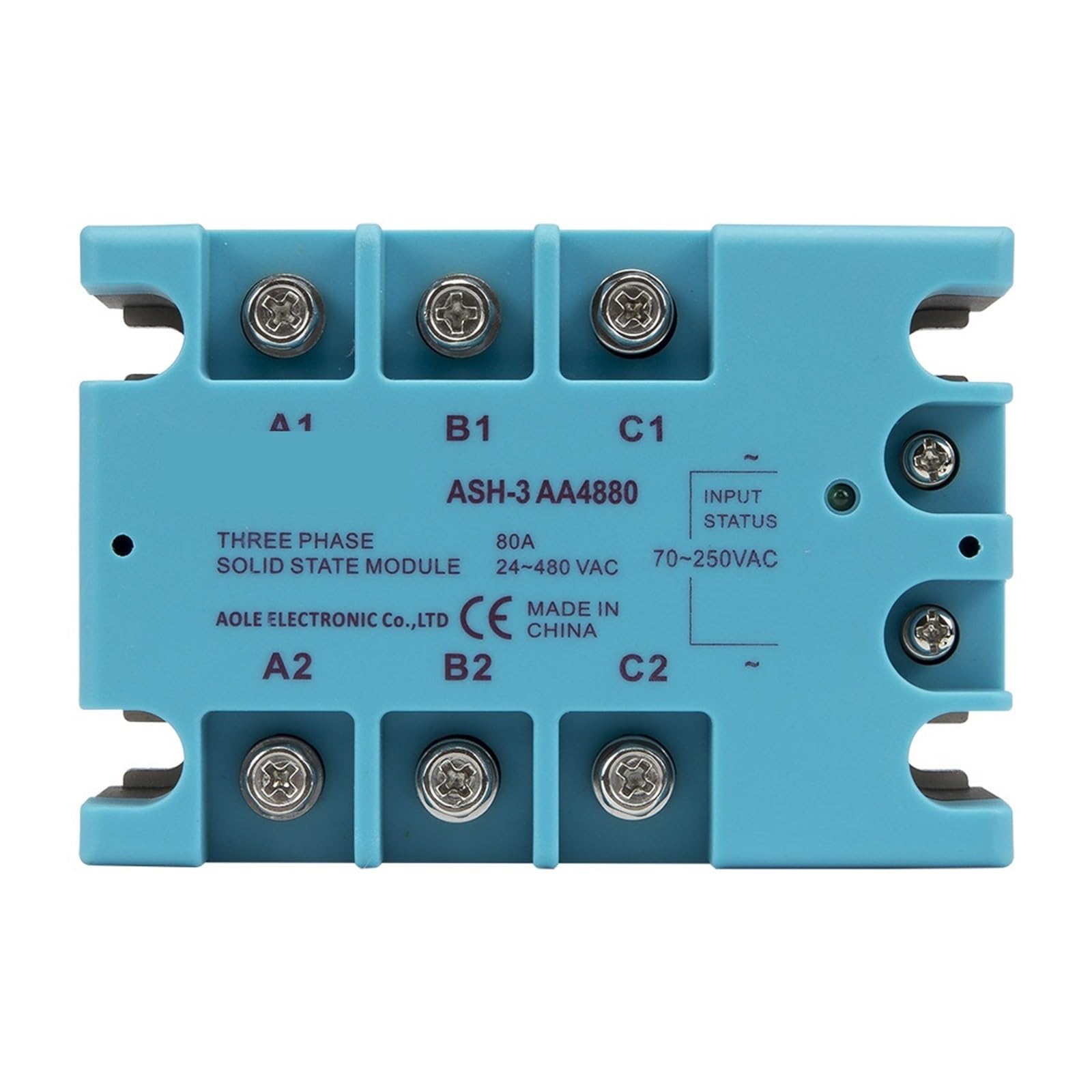 OSHZIKJII TSR-80AA 80A 90-480VAC solid state relay