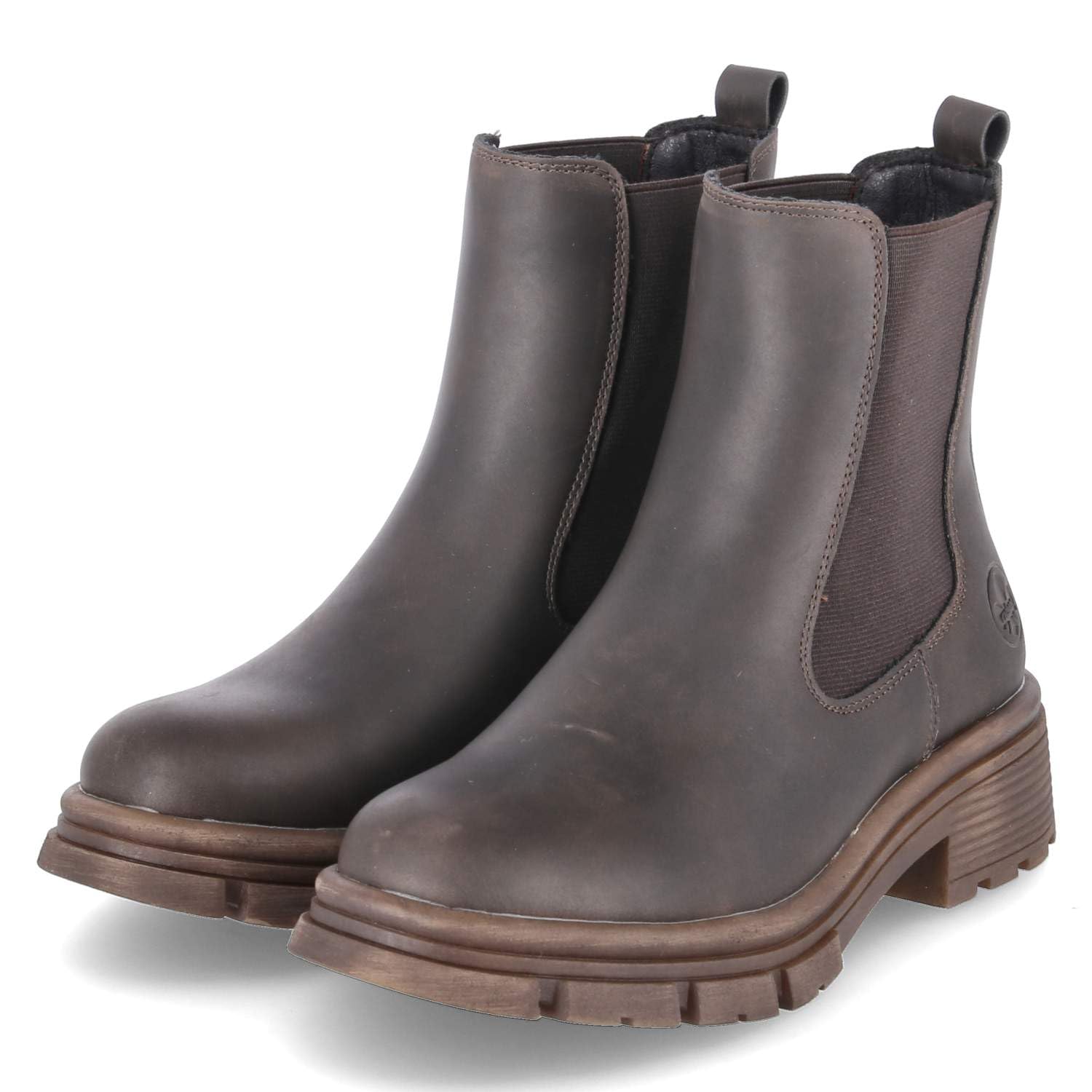 Rieker 91480-25 Schlupfstiefel Synthetik Damen in braun