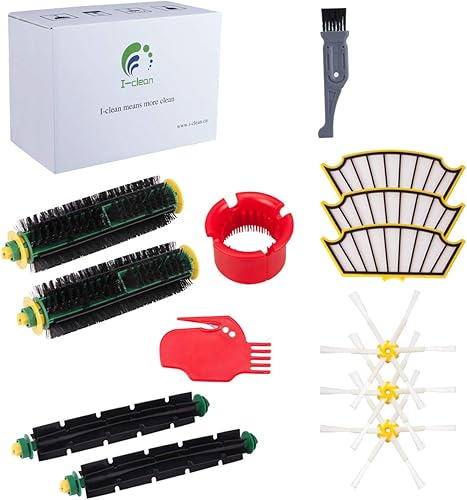 I clean Kits de reposición Roomba serie 500, compatibles con iRobot Roomba 560, 510, 530,595, 535, 540, 580, 610 piezas para aspiradoras