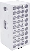 Organizador de color - Color Suppil, Torre organizacional de color con 72 hoyos | Torre de almacenamiento de color de rotación, organizador de color vertical soporte para 2 onzas