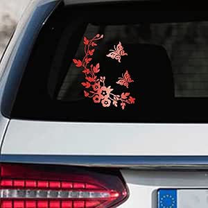 Leniutor Tryzub Lot De 2 Autocollants En Vinyle Imperméable Pour Pare-chocs De Voiture Motif Drapeau Ukrainien Noir