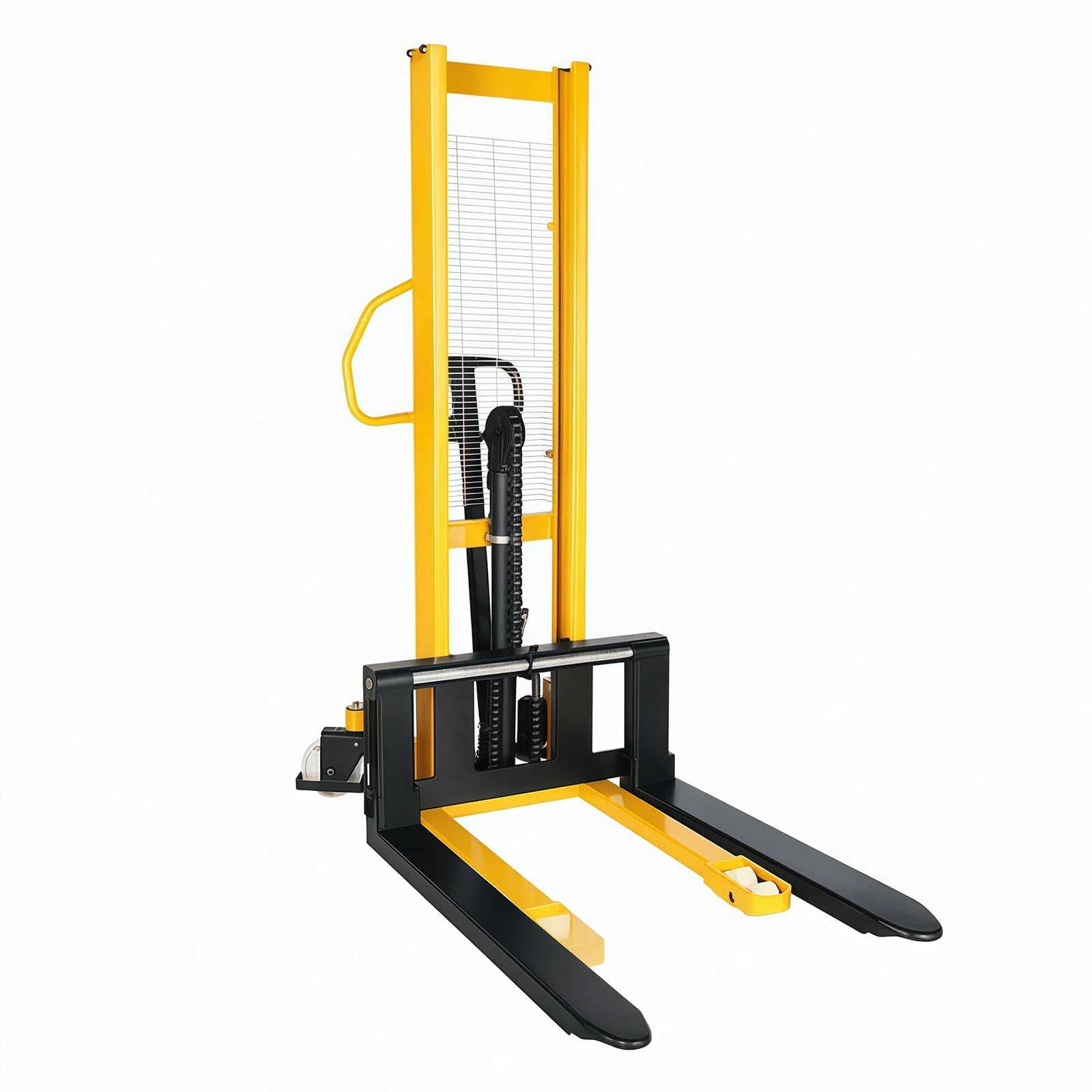 Cenz-888 pallet truck Manual Hydraulic Lift Stacker 1500kg External Fork 115cm for Warehouse Storage