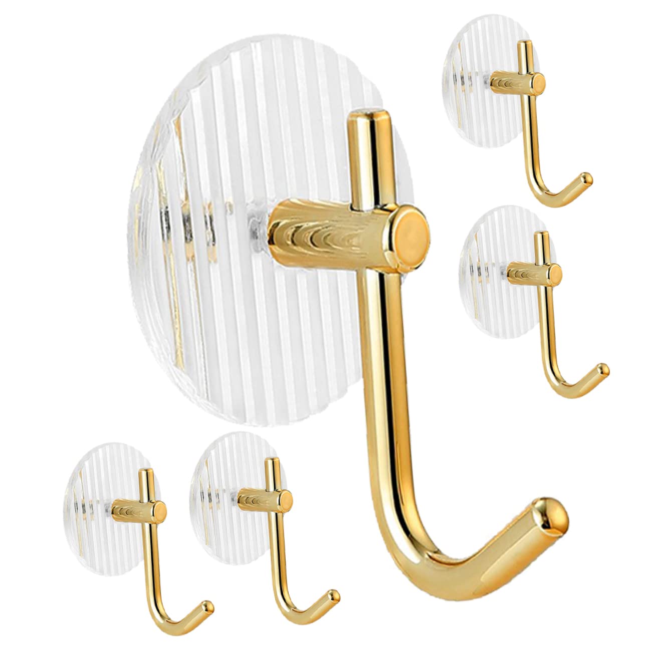 Alipis 15 Piezas Gancho Adhesivo Acrílico Perchas De Ropa Colgador De Llaves De Plástico Divertidos Ganchos Para Toallas Accesorios De Baño Ordenador Personal Niño Gorra De Viaje Único