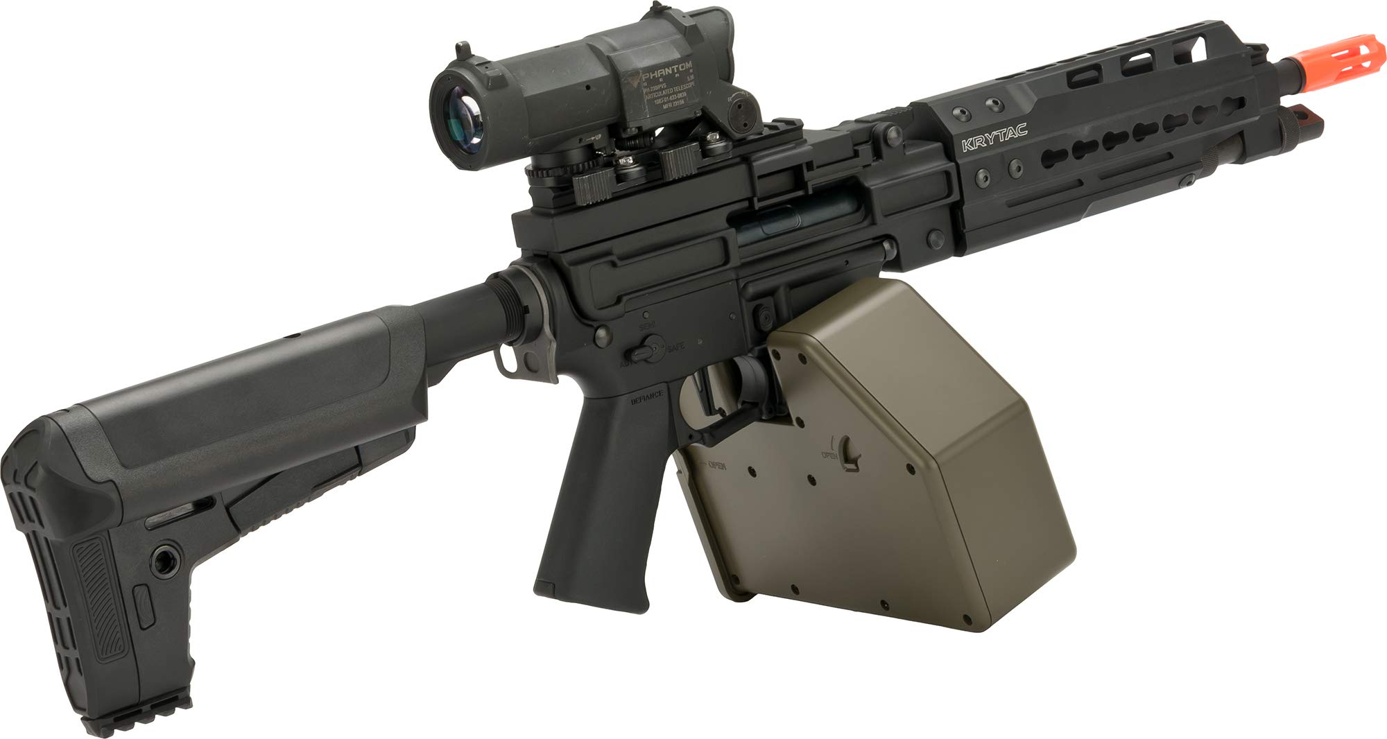 Evike Krytac Full Metal Trident MKII LMG Airsoft AEG Light Machine Gun