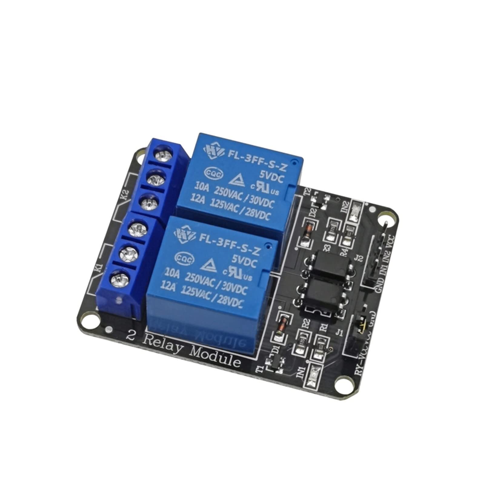 Module Relais 4 Voies avec optocoupleur pour éviter les surtensions