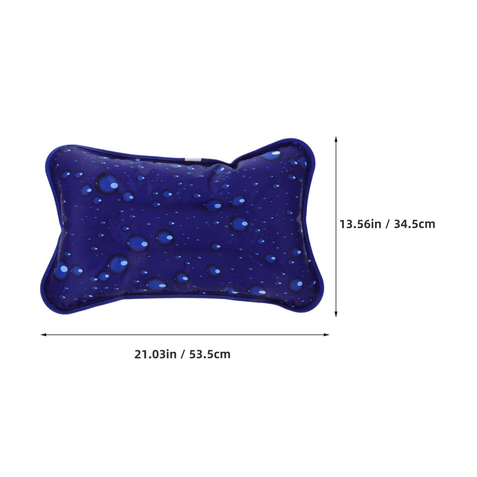 Ciieeo 4 Pièces Summer Inflatable Cooling Pillow Water Fillable Lightweight Portable Camping and Outdoor Pillow for Summer Comfort