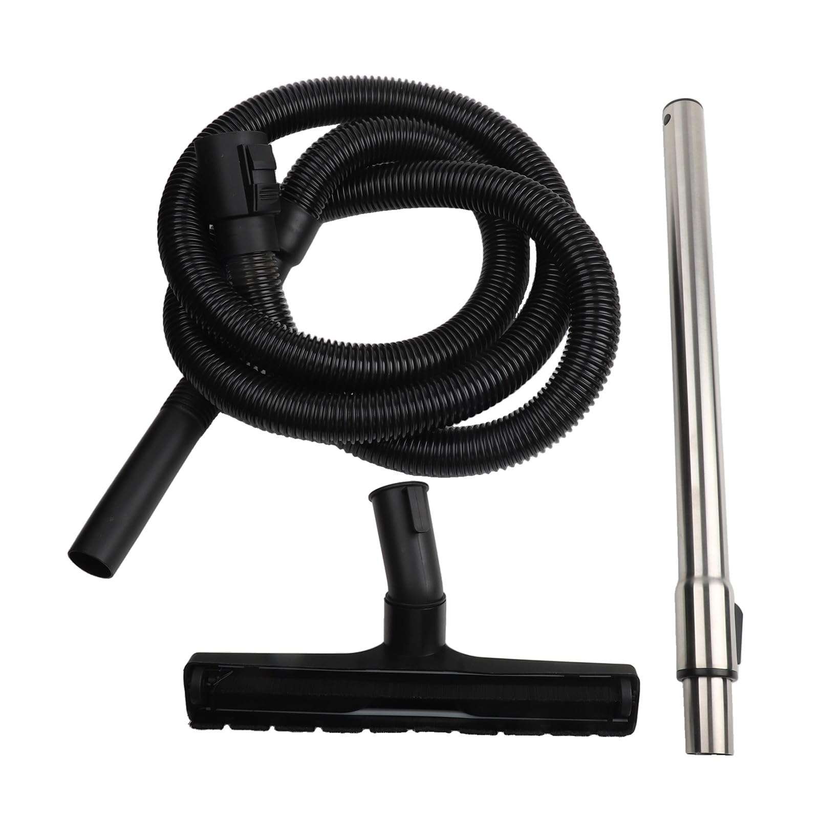 Lecreatekit Juego de manguera de aspiradora con cepillo de suelo para Kärcher MV2 para mv3 WD2 WD3 NT18 NT20 NT30 SE Series, kit de tubo de succión de 2,5 m