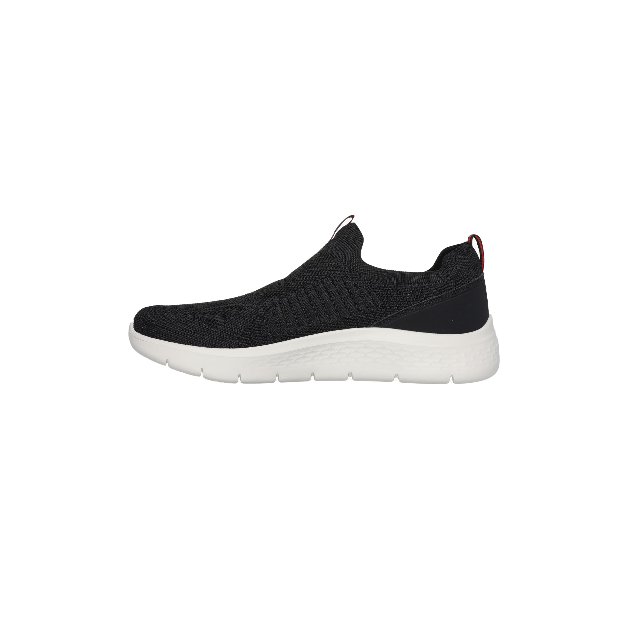 SKECHERS GO WALK FLEX, Men's SHOES BLACK WHITE 46 EU