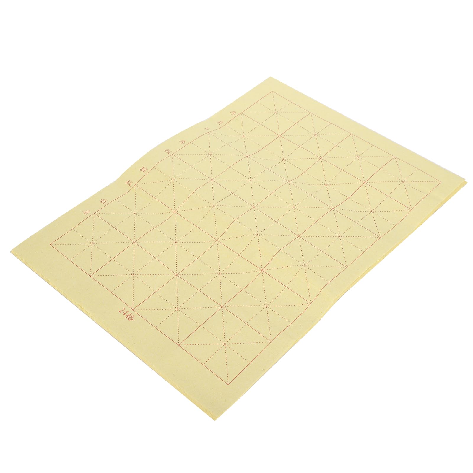 Set di pennelli per calligrafia per principianti, setole morbide, uso versatile, carta di bambù, materiali durevoli, tampone di inchiostro con colori vivaci