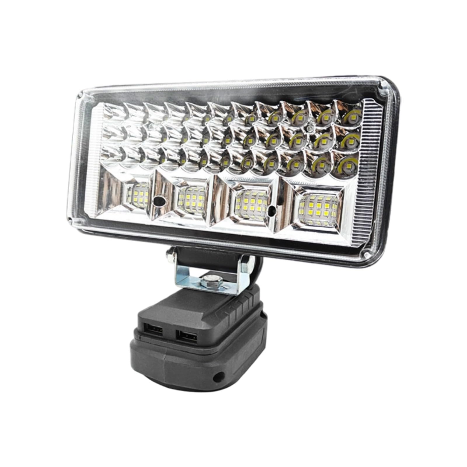 Compact Rechargeable Aluminum LED Lamp with Long Battery Lifes Flexible Lighting Angles LED Work Light for Mechanics Bright Cordless Task Light Multiple Brightness Levels