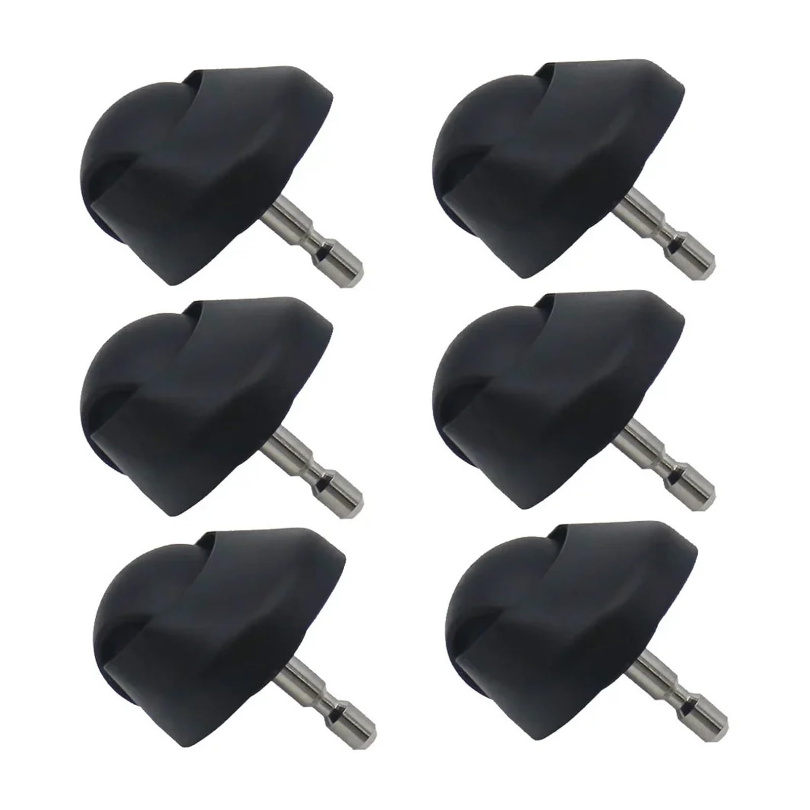 Rueda Delantera De Repuesto Compatible Con Cecotec Compatible Con Conga 3290 3490 3690 4090 4490 4690 5090 5490 6090 7090 Robot Aspirador Barredor | 6 Pcs