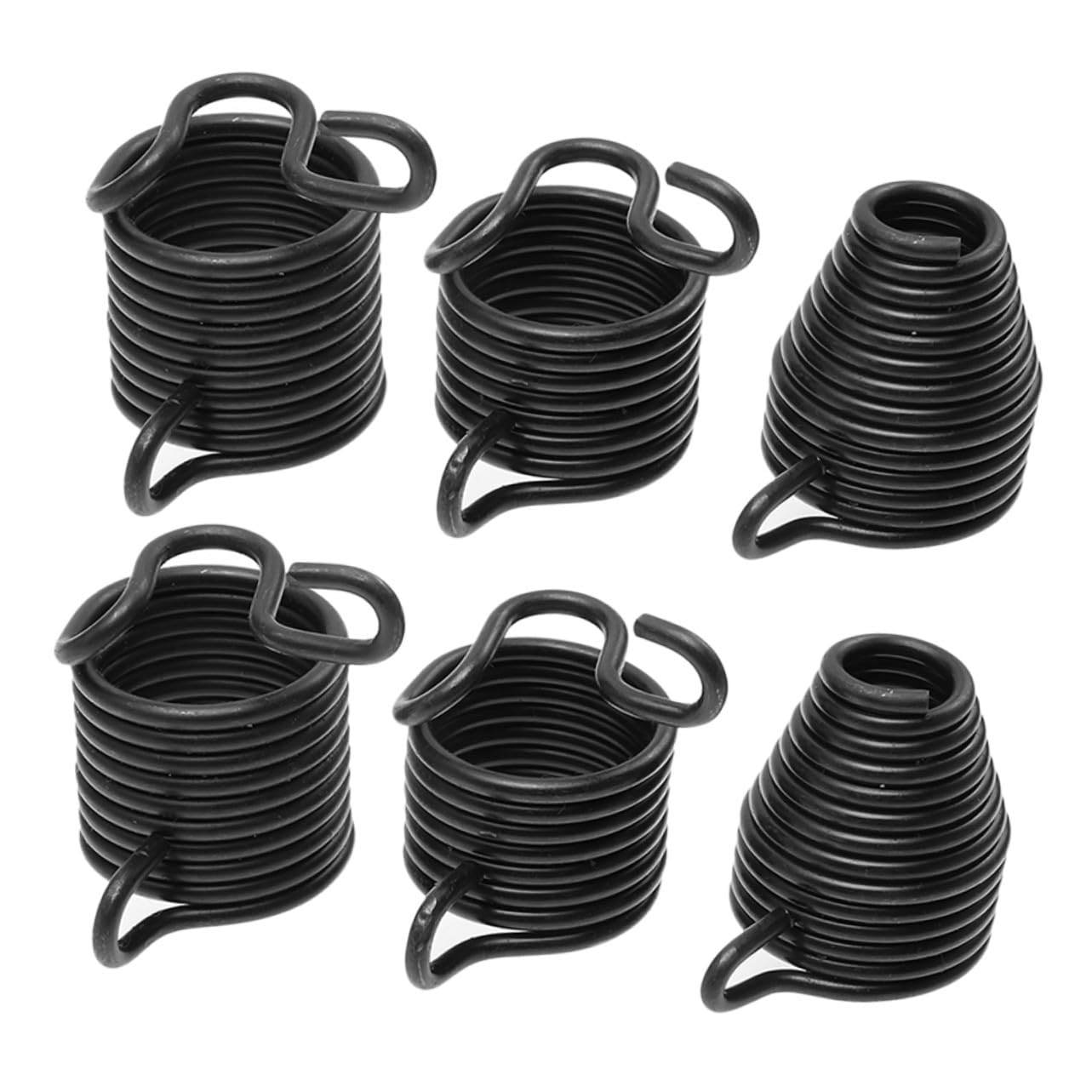 Ressort de burin pneumatique Mipcase lot de 6 pièces en acier noir pour marteau pneumatique