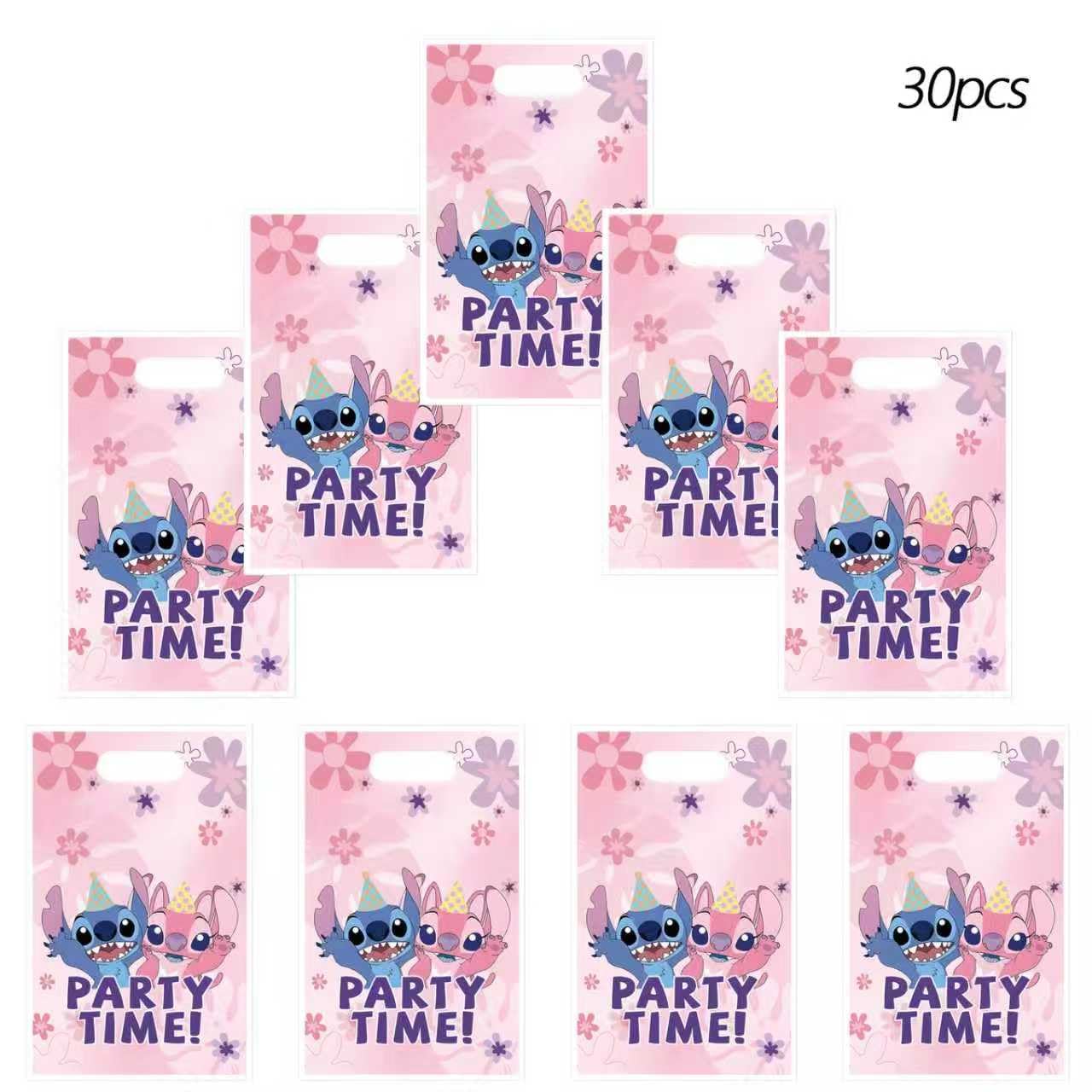Higyther For Stitch party gift bags 30PCS, supplies, and decorations. Perfect for cartoon parties, ideal for kids, and great for family events, prizes.