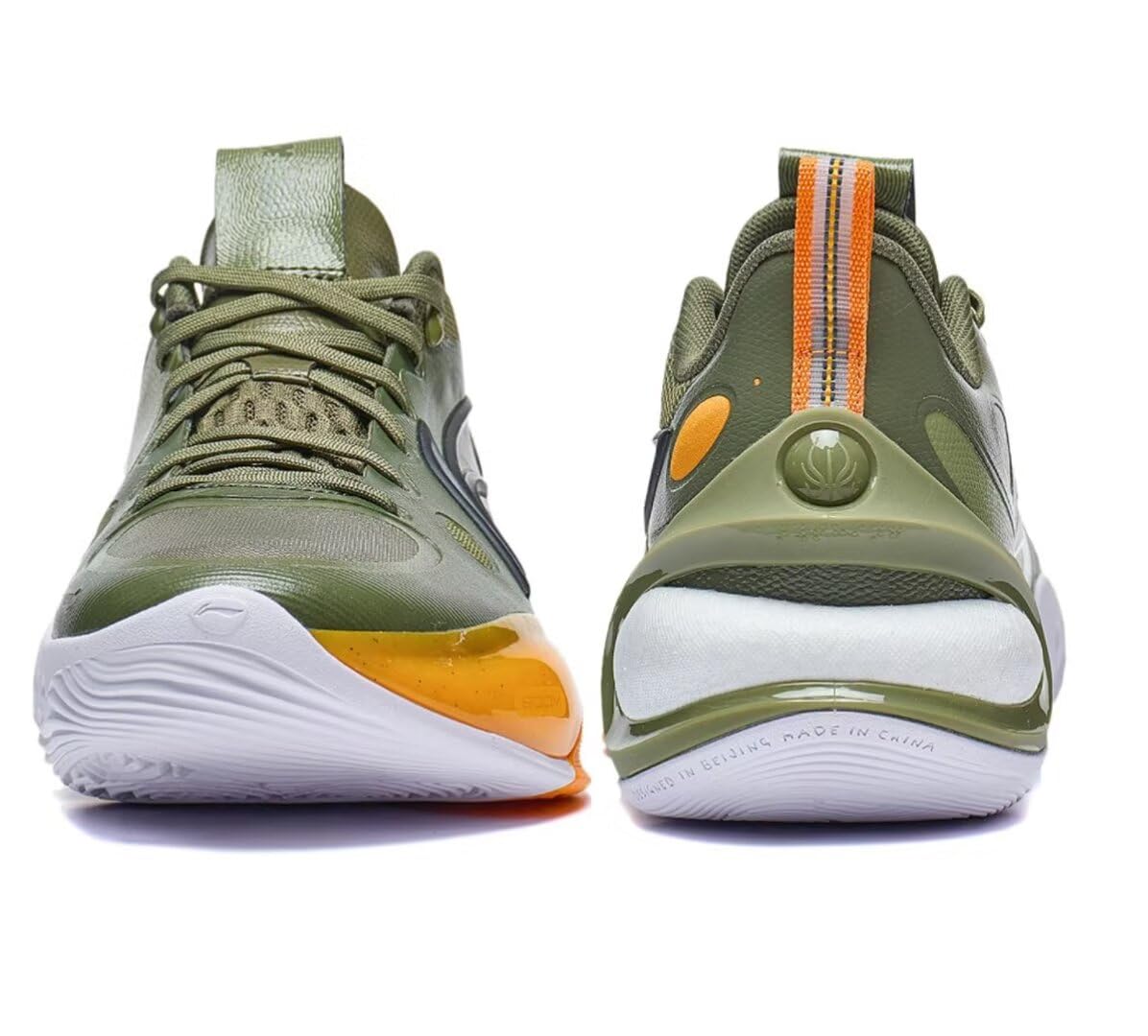 Li-Ning Hombres Profesionales Zapatos de Baloncesto Antideslizantes con absorción de Impactos Calzado de Basquetbol para Hombre YUSHUAI Series